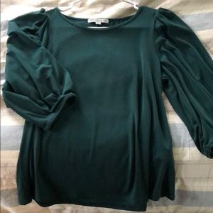 Dark green dress shirt